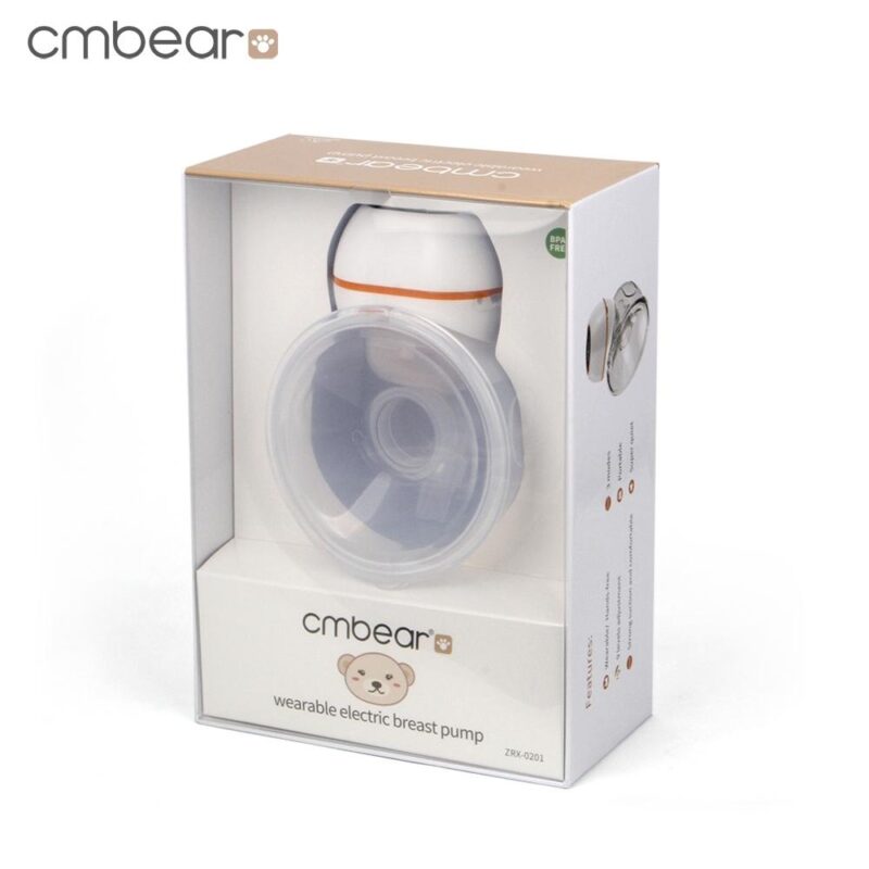 Extractor Inalámbrico Zrx-0201 Cmbear + Vasos Recolectores De Leche Materna x 6 - Imagen 2