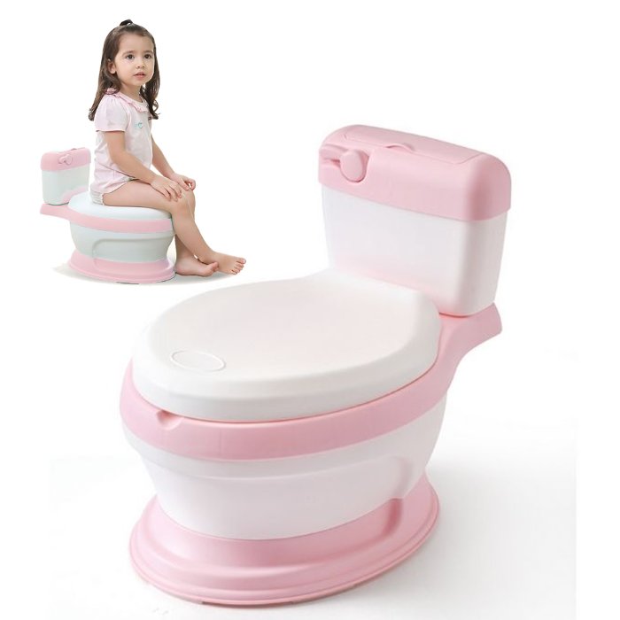 Inodoro para bebés Rosado-Blanco Zbq0010 Úpale