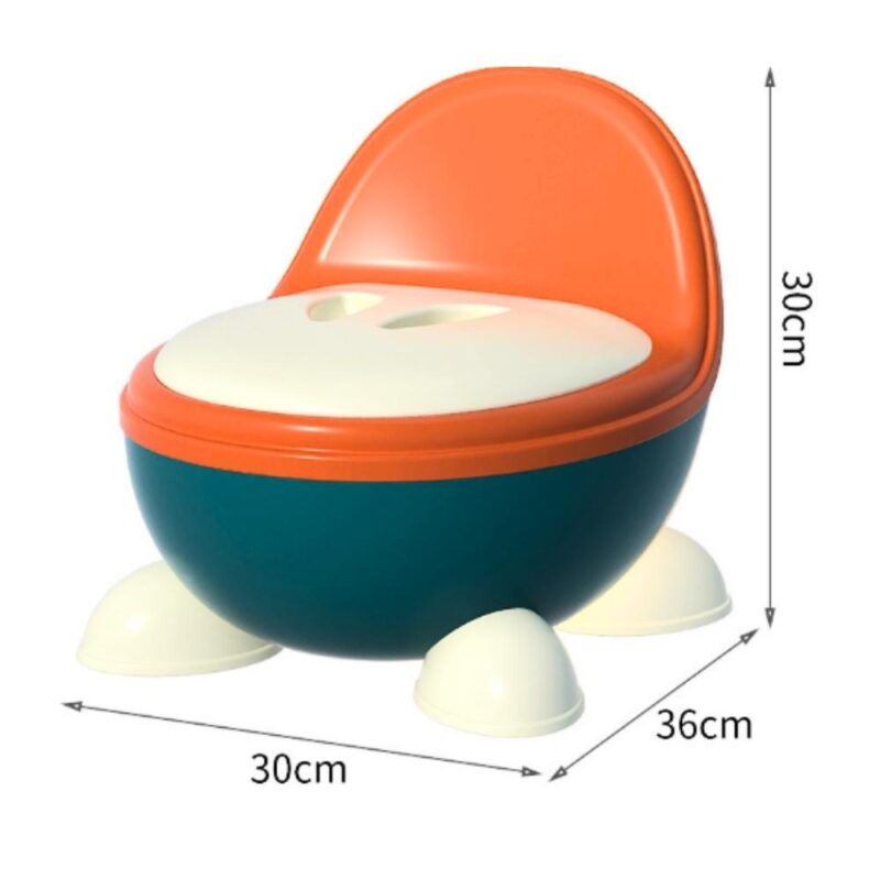Inodoro para bebés Naranja-Verde Zw8949 Úpale - Imagen 2