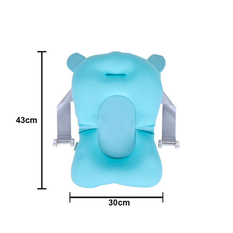 Malla De Baño Acolchonada Oso Celeste Úpale - Imagen 2