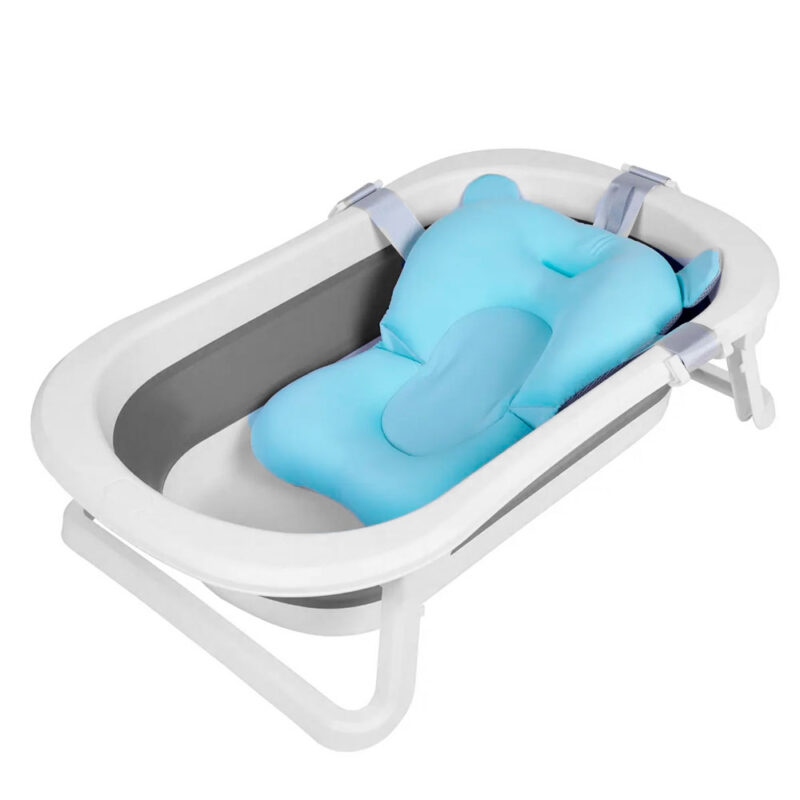 Malla De Baño Acolchonada Oso Celeste Úpale - Imagen 3