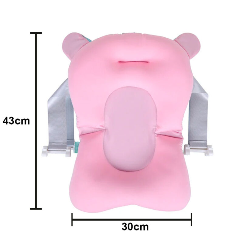 Malla De Baño Acolchonada Oso Rosa Úpale - Imagen 3