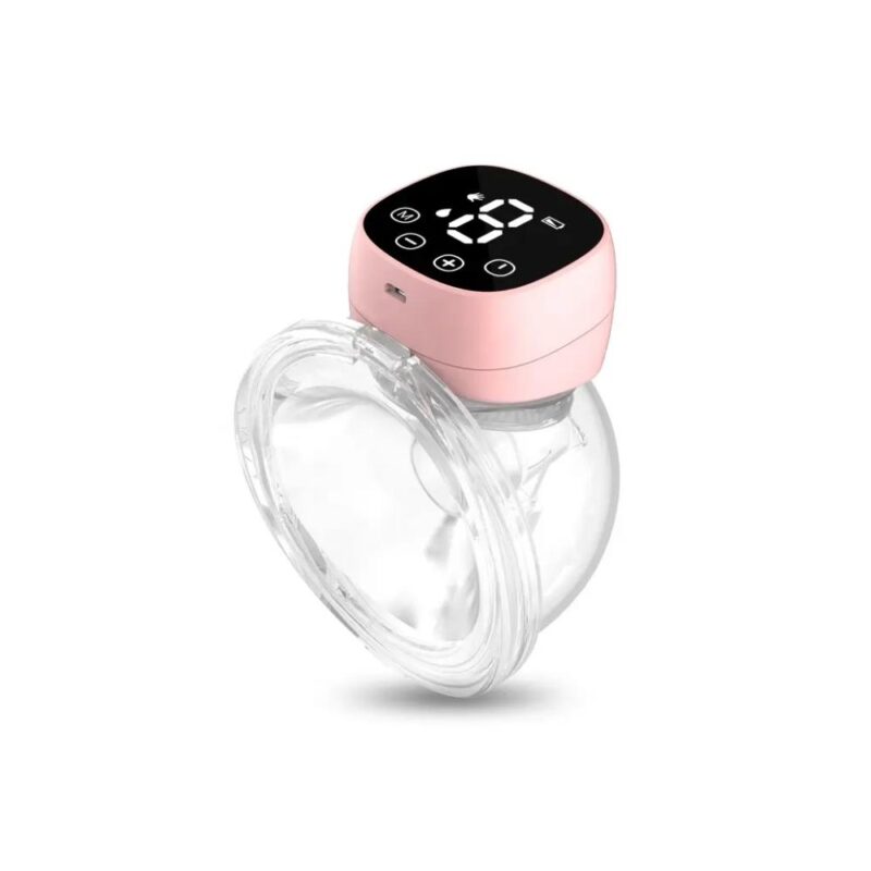 Extractor de leche Materna Inalámbrico Eléctrico Manos Libres Qy-101 Rosa Úpale - Imagen 2