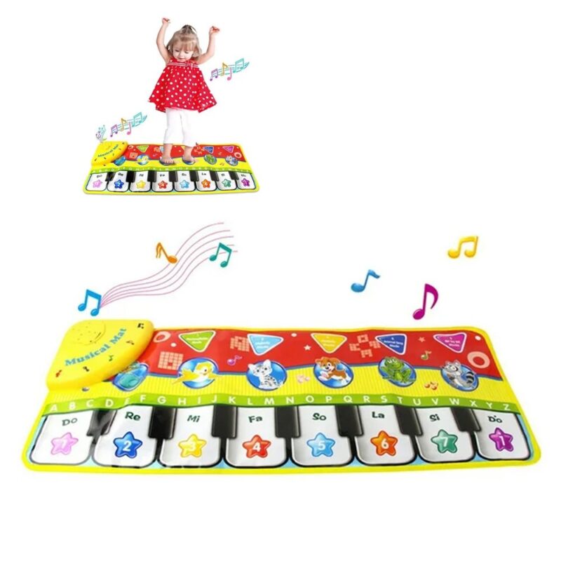 Juguete Piano Alfombra Musical Estrellas Úpale