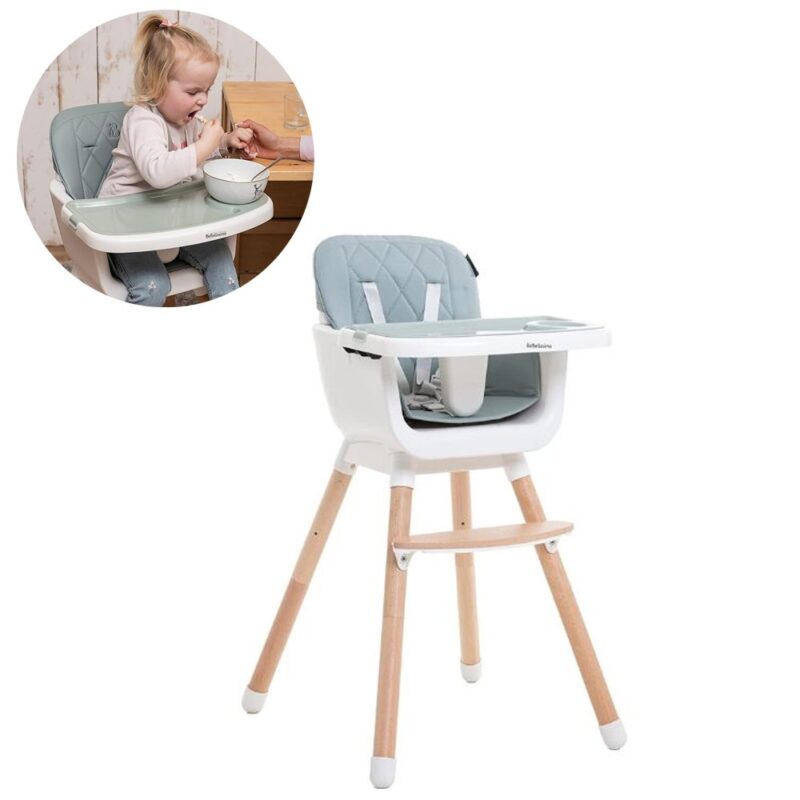 Silla De Bebé Ha-032 Gris Cuadrada Úpale