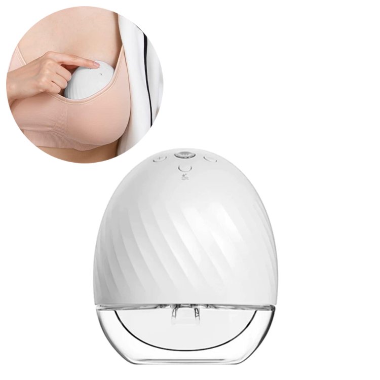 Extractor de leche Materna Inalámbrico Eléctrico Manos Libres Horigen Blanco Úpale