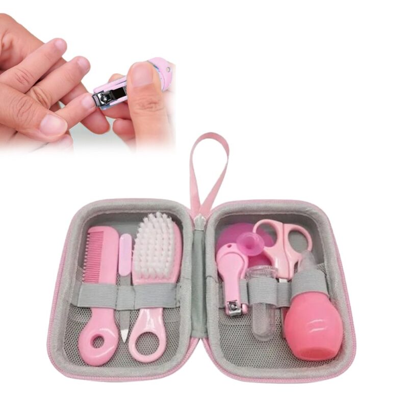 Manicure para Bebé Rosa 8 Piezas Úpale