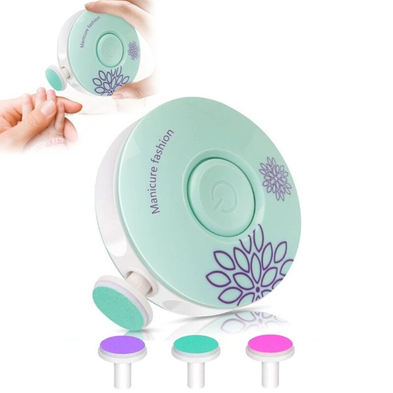 Lima De Uñas Electrica para bebés Celeste Úpale - Imagen 4