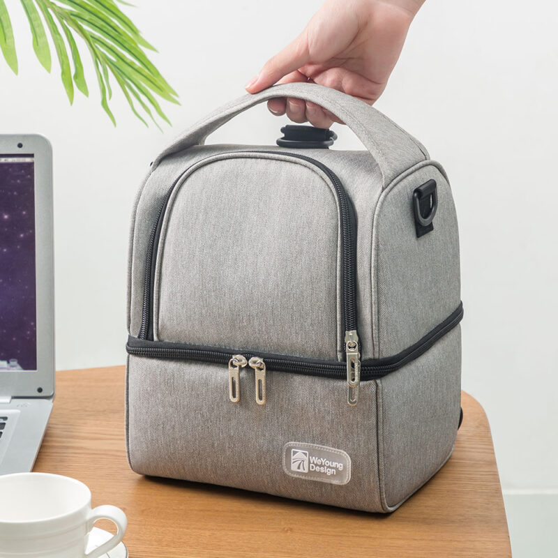 Extractor Eléctrico Intelligent D112 + Bolso Térmico Gris + 2 Pilas De Hielo Úpale - Imagen 5