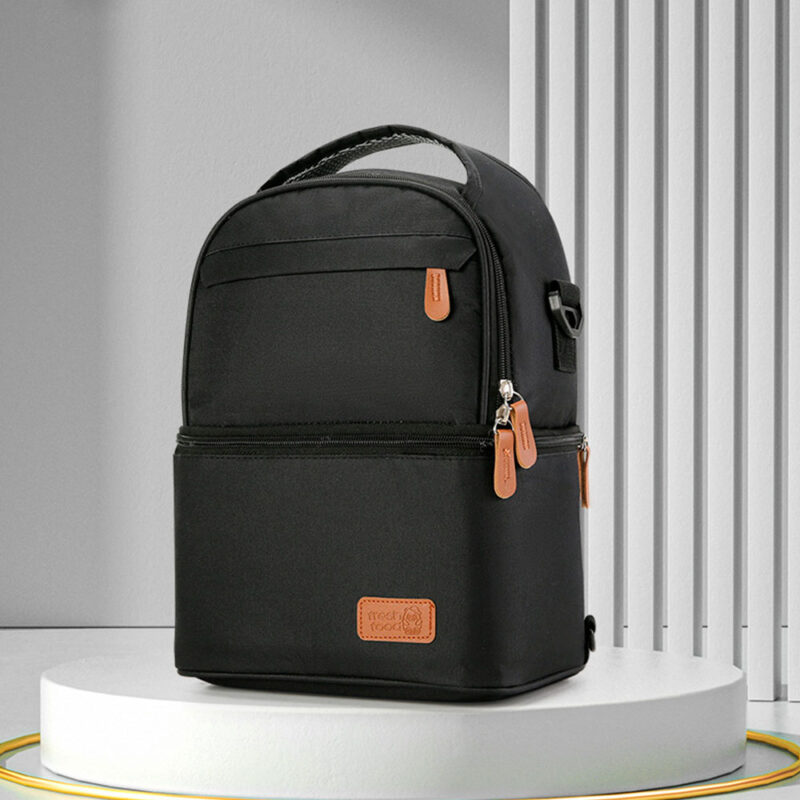 Combo Extractor  Inalámbrico Horigen Blanco + Bolso Térmico  Negro/ Cierre Cafe + 2 Pilas De Hielo - Imagen 4