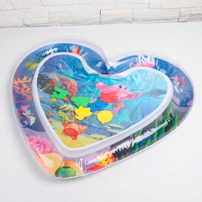 Alfombra De Agua Corazón Úpale