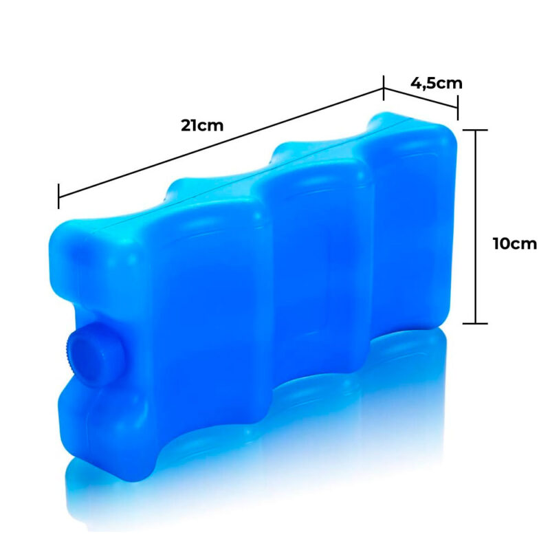 Bolso Térmico para Leche Materna Turquesa/Dorado + 2 Pilas De Hielo Úpale - Imagen 6