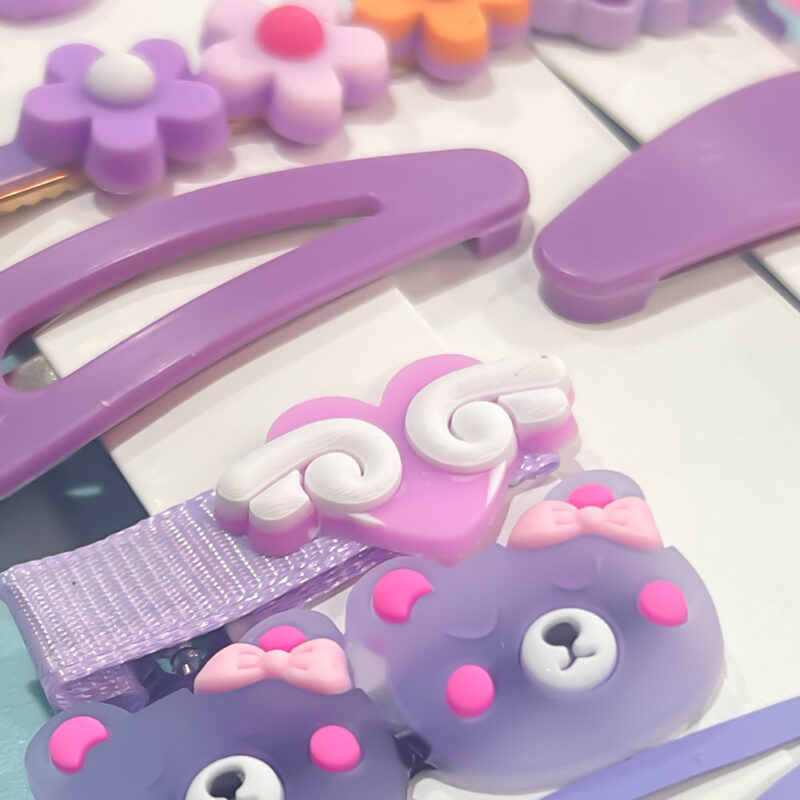 Vinchas Para Niñas Lila Úpale - Imagen 3