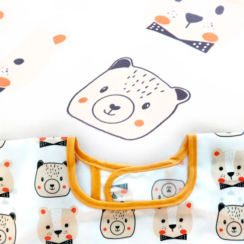 Babero Mangas Largas Impermeable Oso 0 a 2 años Úpale - Imagen 3