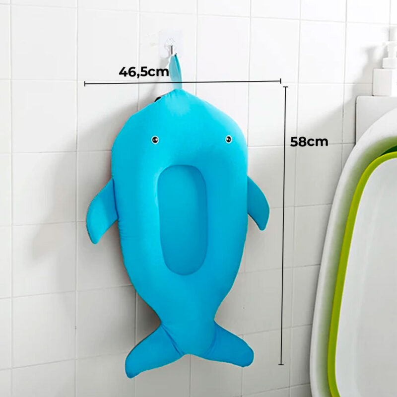 Malla De Baño Ballena Acolchonada Celeste Úpale - Imagen 4