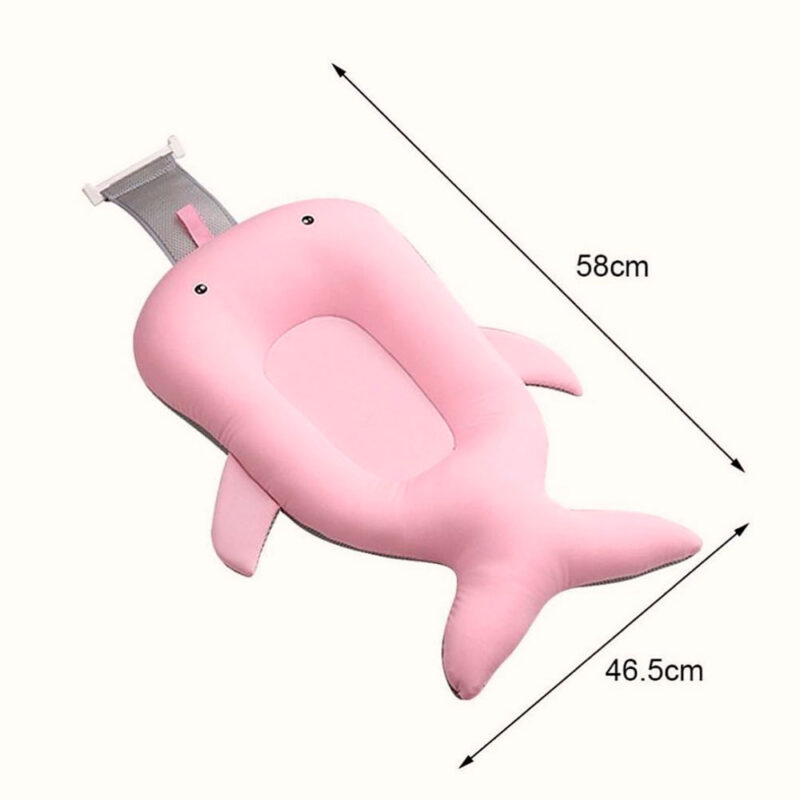 Malla De Baño Ballena Acolchonada Rosada Úpale - Imagen 3