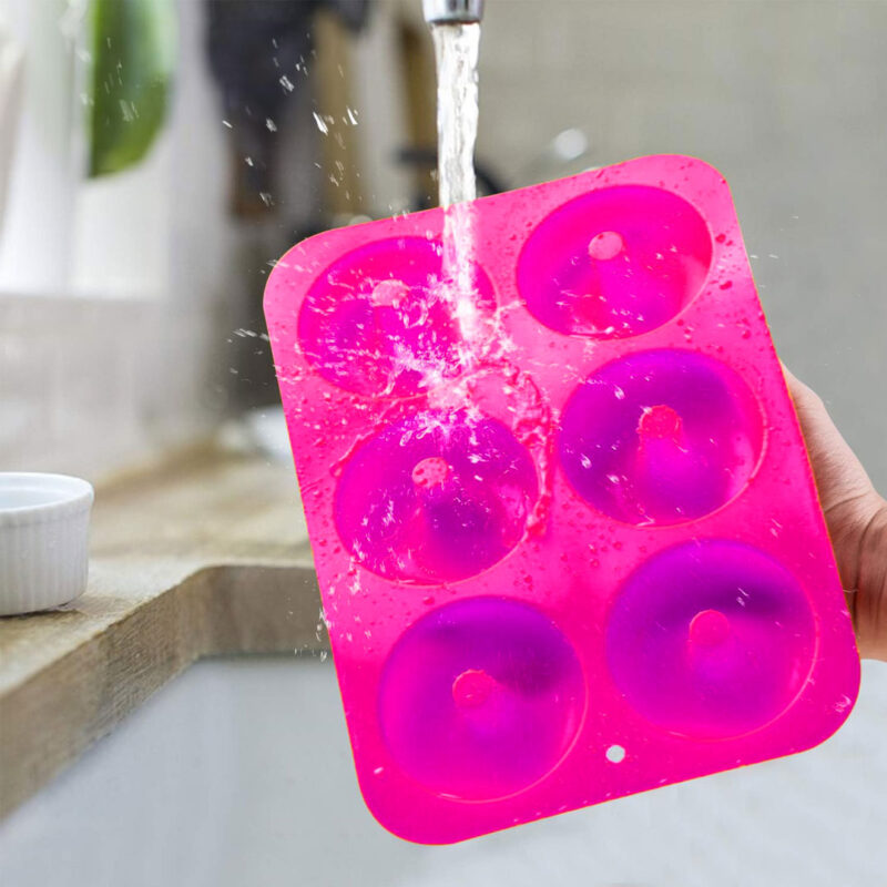 Molde De Silicona Dona Fucsia Upale - Imagen 3