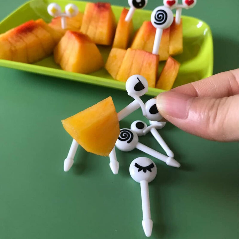 Pincho Palillo De Comida Ojos x10 unidades Úpale - Imagen 3
