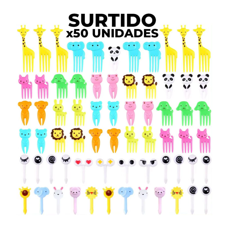 Pincho Palillo Surtido x 60 unidades Úpale