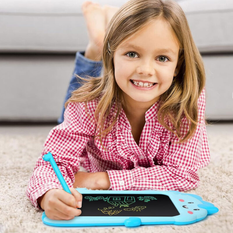 Tablet Infantil LCD Dinosaurio Azul Úpale - Imagen 2