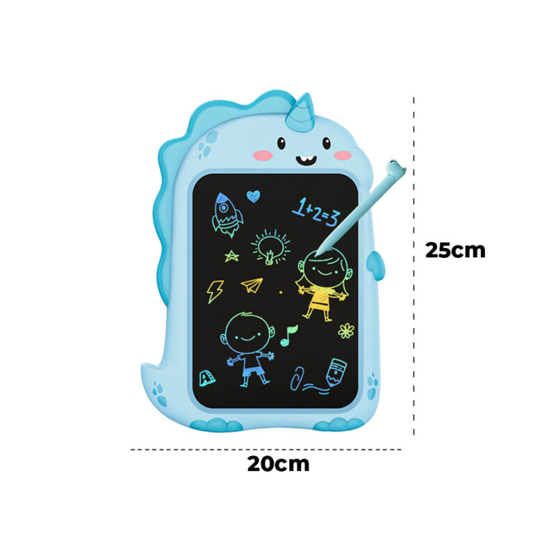 Tablet Infantil LCD Dinosaurio Azul Úpale - Imagen 3