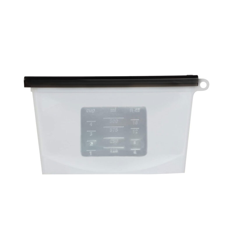Funda De Silicona Para Alimentos 500 Ml Blanco Úpale - Imagen 2