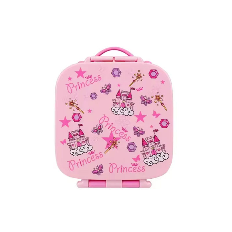 Lonchera Bento Rosa Princesa 3 Divisiones Úpale
