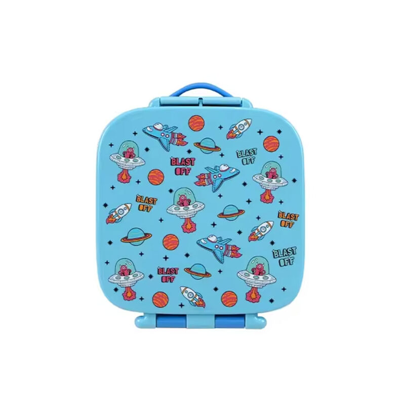 Combo Lonchera para niños + Termo azul - Imagen 3