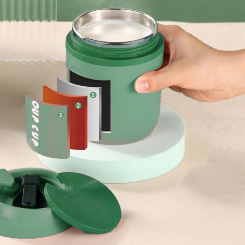 Taza Térmica Sally Verde 480ml Úpale - Imagen 4