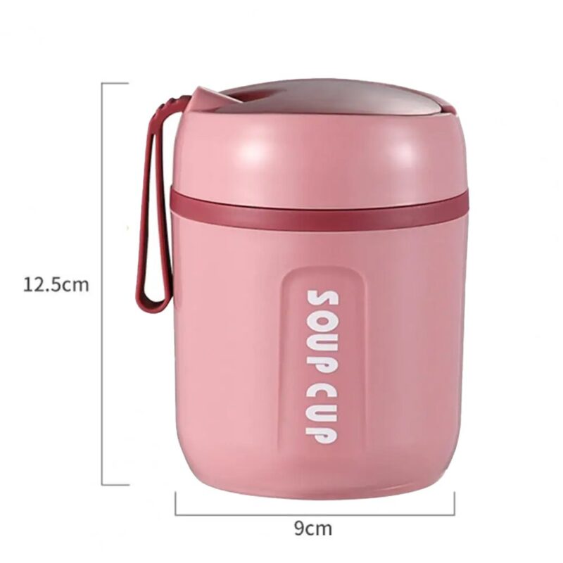Taza Térmica Sally Rosa 480ml Úpale - Imagen 3