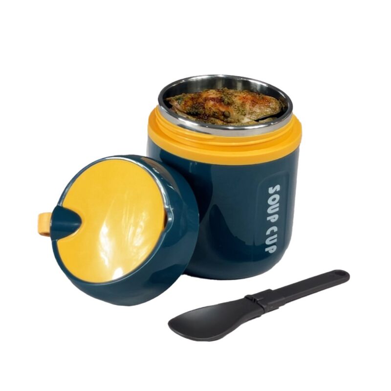 Taza Térmica Sally Verde Amarillo 480ml Úpale