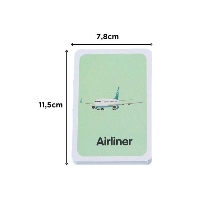 Flashcards para niños Medios De Transporte x 36 Úpale - Imagen 3