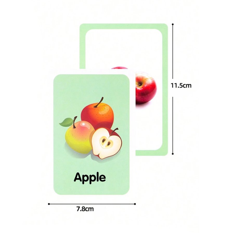 Flashcards para niños Frutas x 36 Úpale - Imagen 3