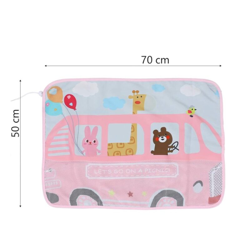 Cortina De Carro para ventanas Bus Rosa Úpale - Imagen 3