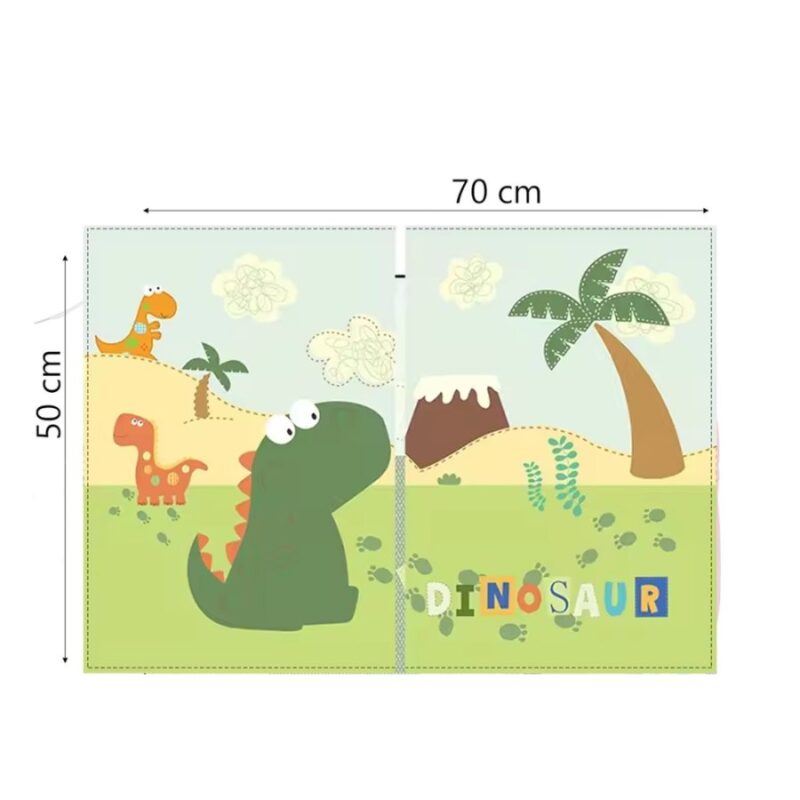 Cortina De Carro para ventanas Dinosaurio Úpale - Imagen 3