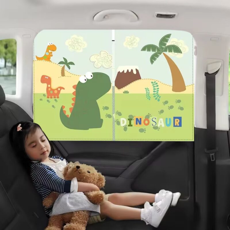 Cortina De Carro para ventanas Dinosaurio Úpale - Imagen 5