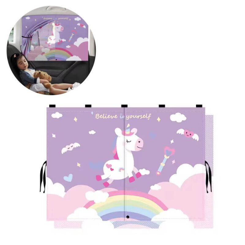 Cortina De Carro para ventanas Unicornio Úpale