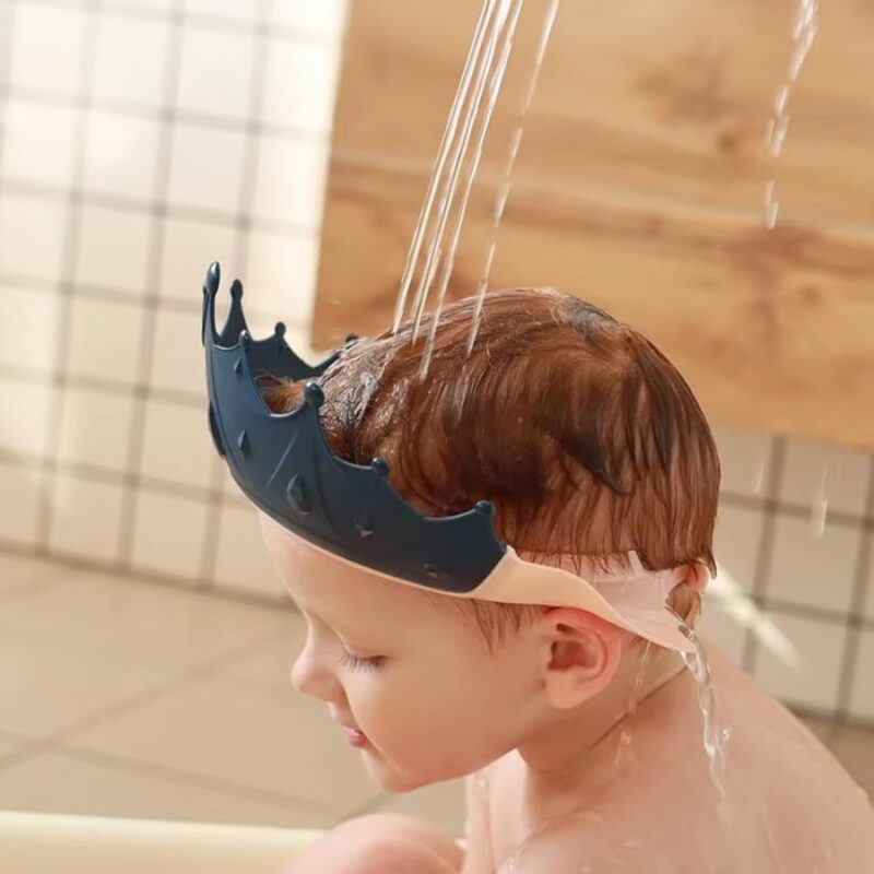 Gorro De Baño Para Bebés Úpale Azul - Imagen 3