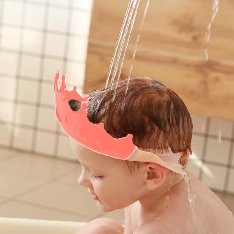 Gorro De Baño Para Bebés Úpale Rosa - Imagen 2