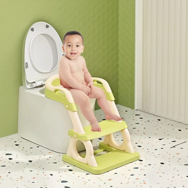 Escalera De Baño para bebés Zoe Verde Úpale - Imagen 4