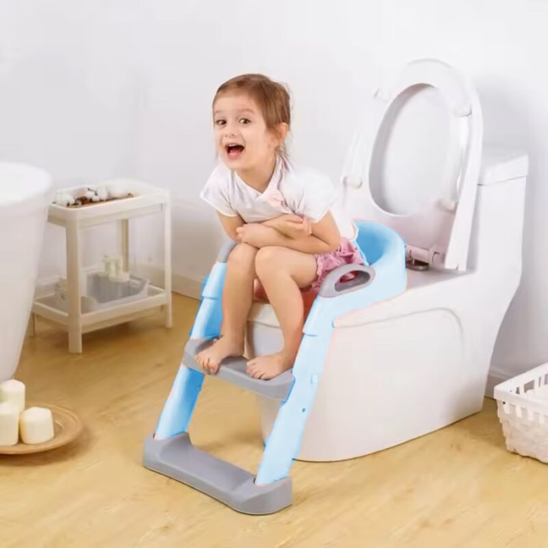 Escalera De Baño para bebés Lena Celeste Úpale - Imagen 3