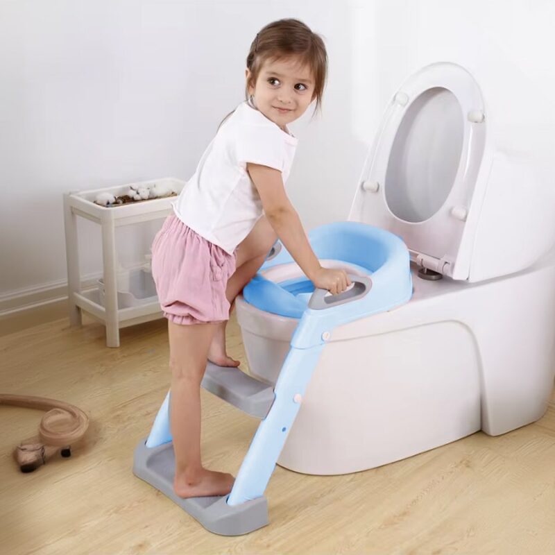 Escalera De Baño para bebés Lena Celeste Úpale - Imagen 4