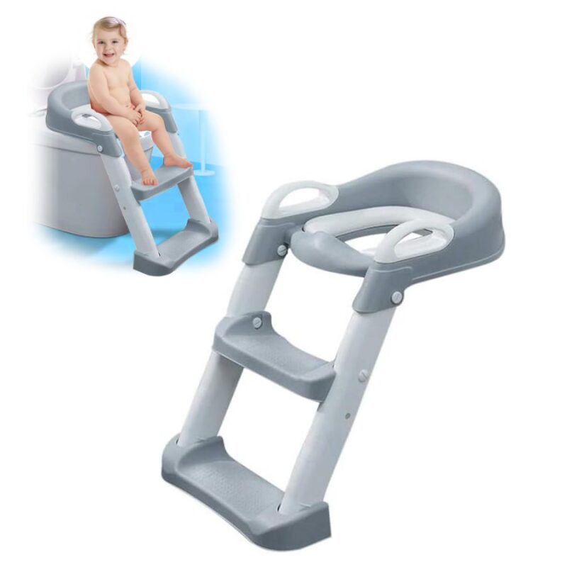 Escalera De Baño para bebés Lena Gris Úpale