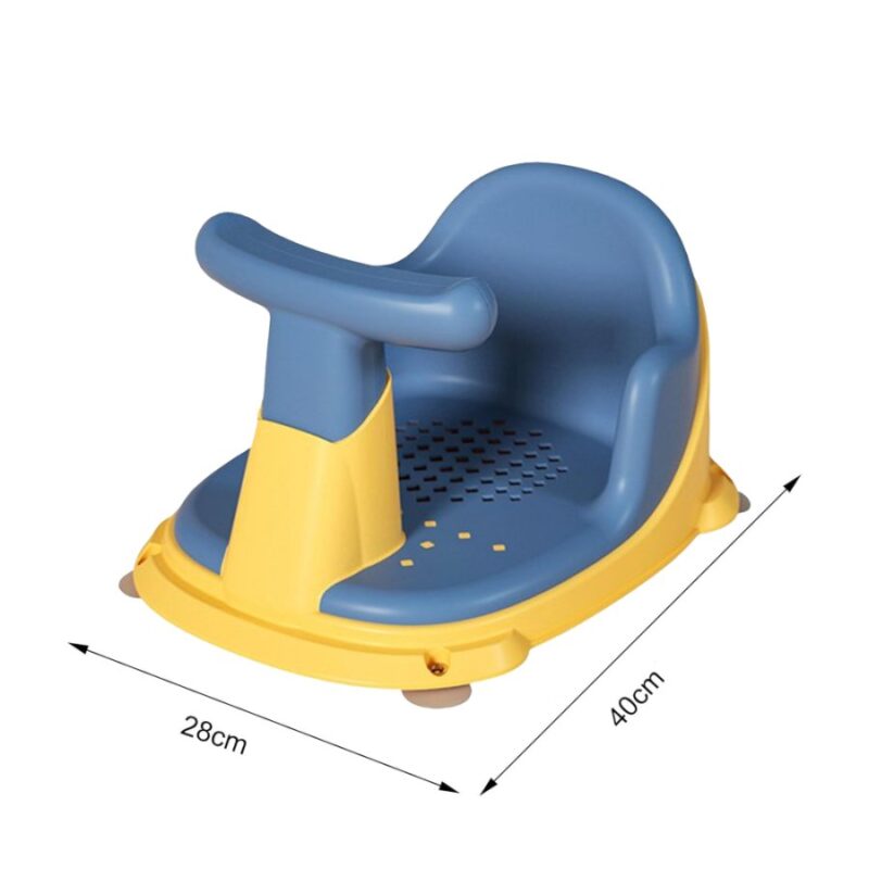 Asiento De Ducha Para Bebé Azul Úpale - Imagen 3