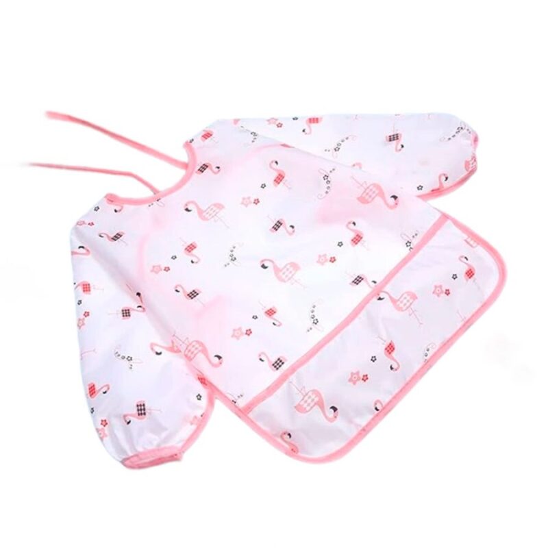 Babero Mangas Largas Impermeable Flamingo 2 a 4 Años Úpale - Imagen 4