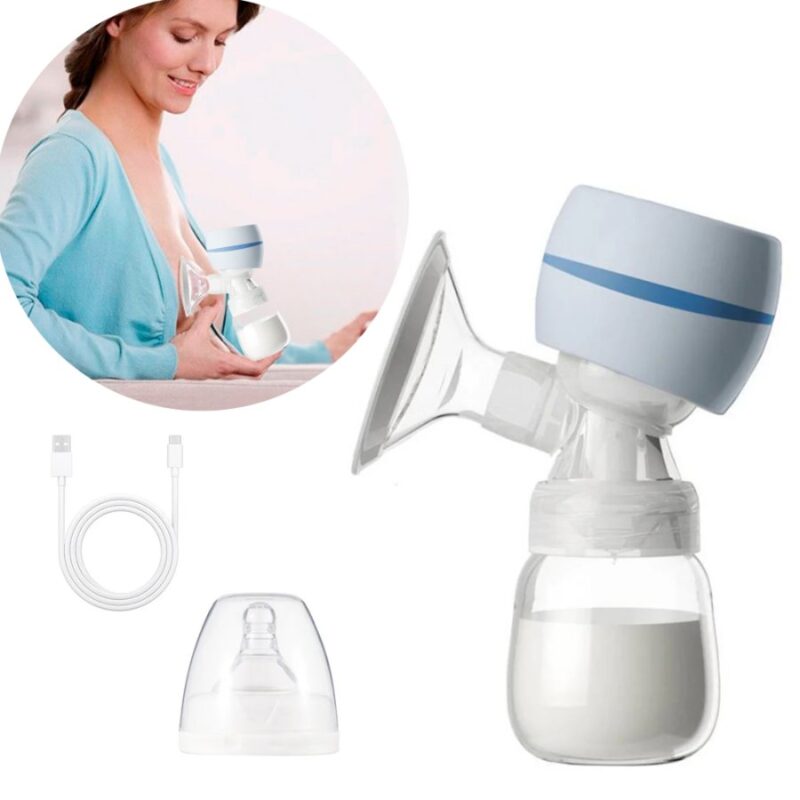 Extractor De Leche Eléctrico Mom Azul Úpale