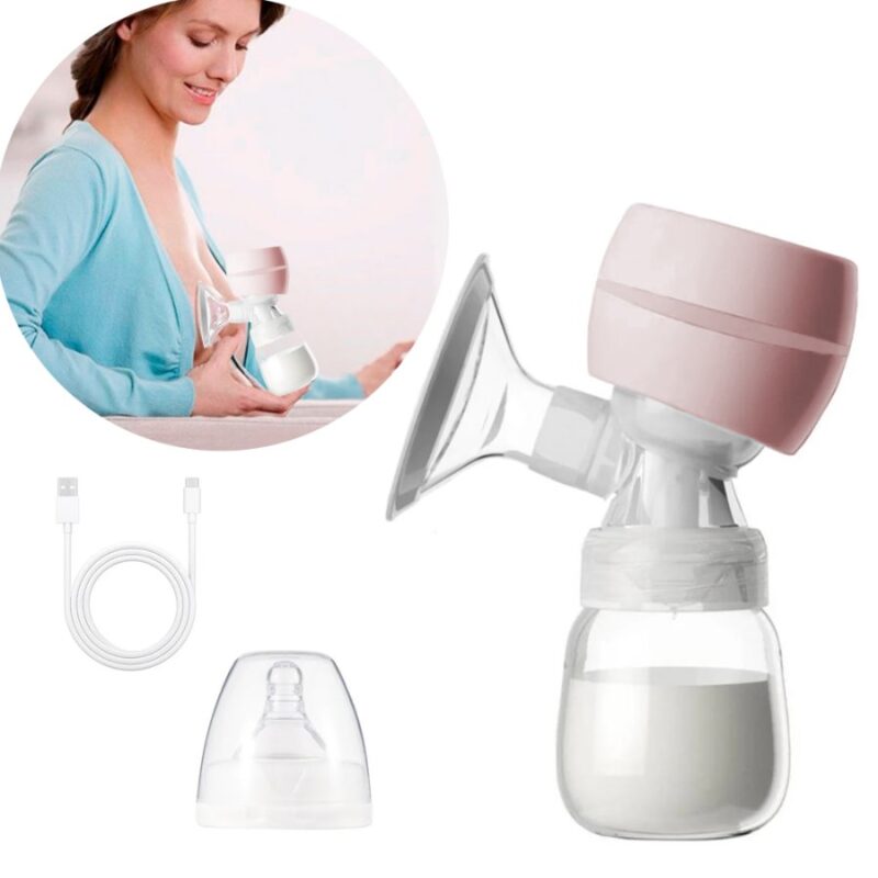 Extractor De Leche Eléctrico Mom Rosa Úpale