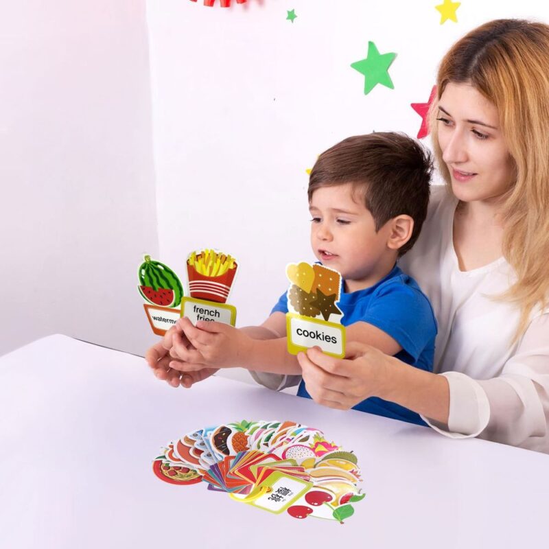 Tarjetas Didácticas (Flashcards) para niños Comida Úpale - Imagen 4