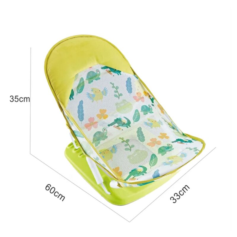 Asiento De Ducha para bebé Con Malla Verde Úpale - Imagen 2