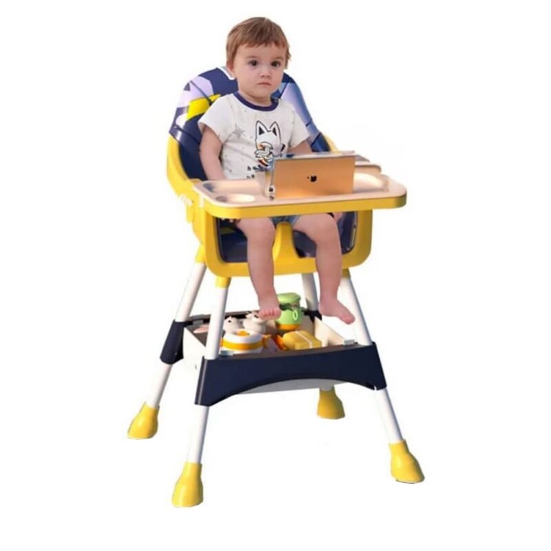 Silla De Comer para bebés Azúl Cora Úpale - Imagen 4